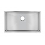 Stainless Steel Handmade Double Bowls Top/Undermount Kitchen/Laundry Sink 762x457x254mm